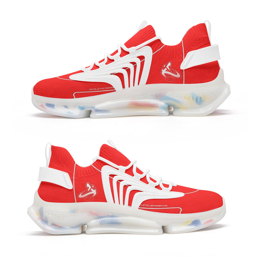 
                      
                        Athletic Apparatus Red WS Unisex Air Heel React Running Shoes
                      
                    