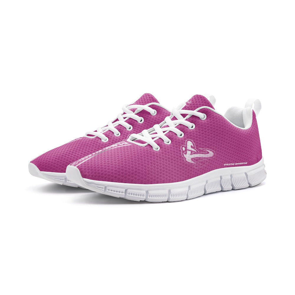 A.A. Hot Pink Unisex Lightweight Sneaker Athletic Sneakers