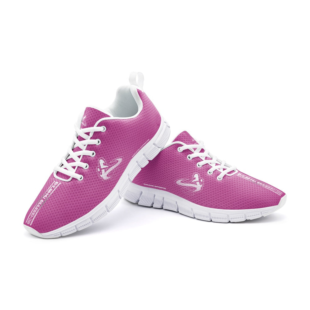 A.A. Hot Pink Unisex Lightweight Sneaker Athletic Sneakers
