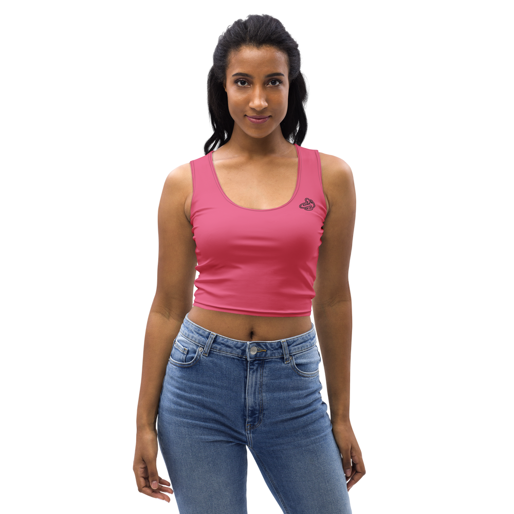 
                      
                        Athletic Apparatus Dark Pink PBL Black stitch Crop Top
                      
                    