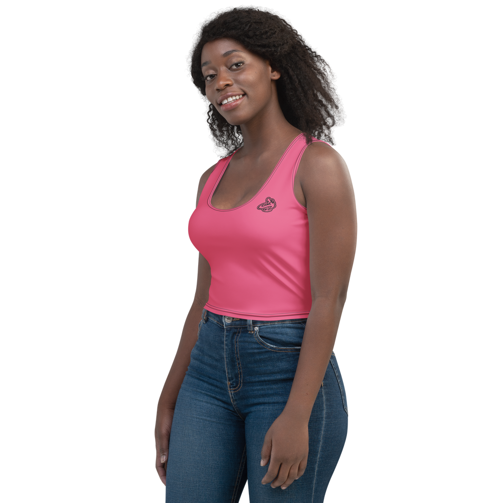 
                      
                        Athletic Apparatus Dark Pink PBL Black stitch Crop Top
                      
                    