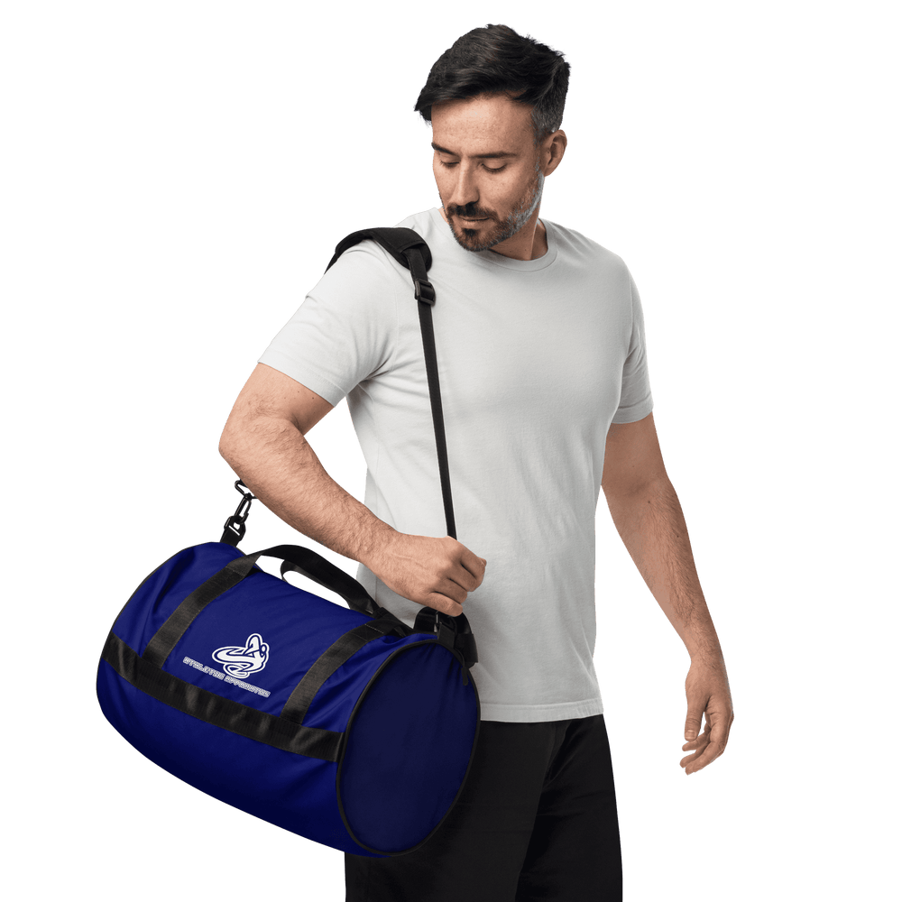 
                      
                        Athletic Apparatus Navy Blue gym bag
                      
                    