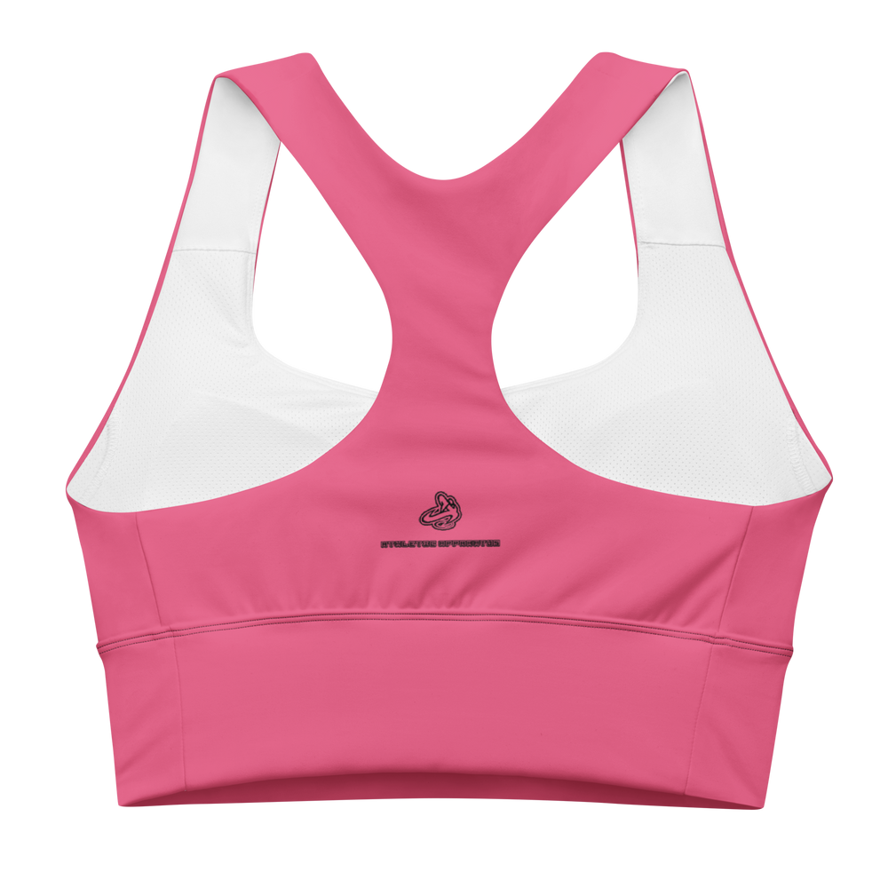 
                      
                        Athletic Apparatus Dark Pink DPBL Longline sports bra
                      
                    