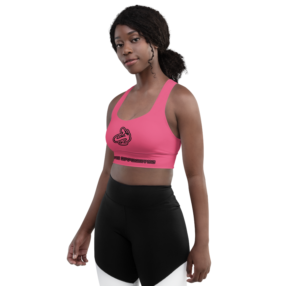 
                      
                        Athletic Apparatus Dark Pink DPBL Longline sports bra
                      
                    