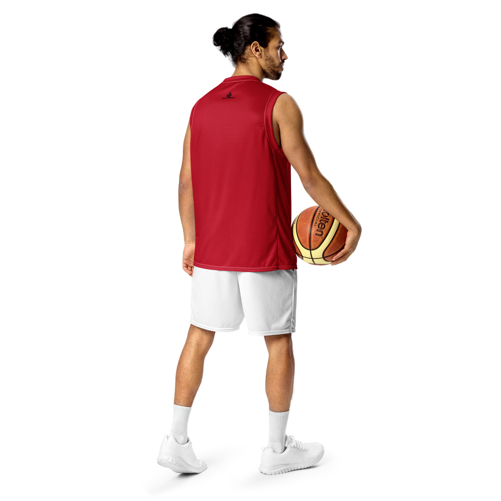 
                      
                        A.A. The 6th Man Red Recycled unisex basketball jersey
                      
                    