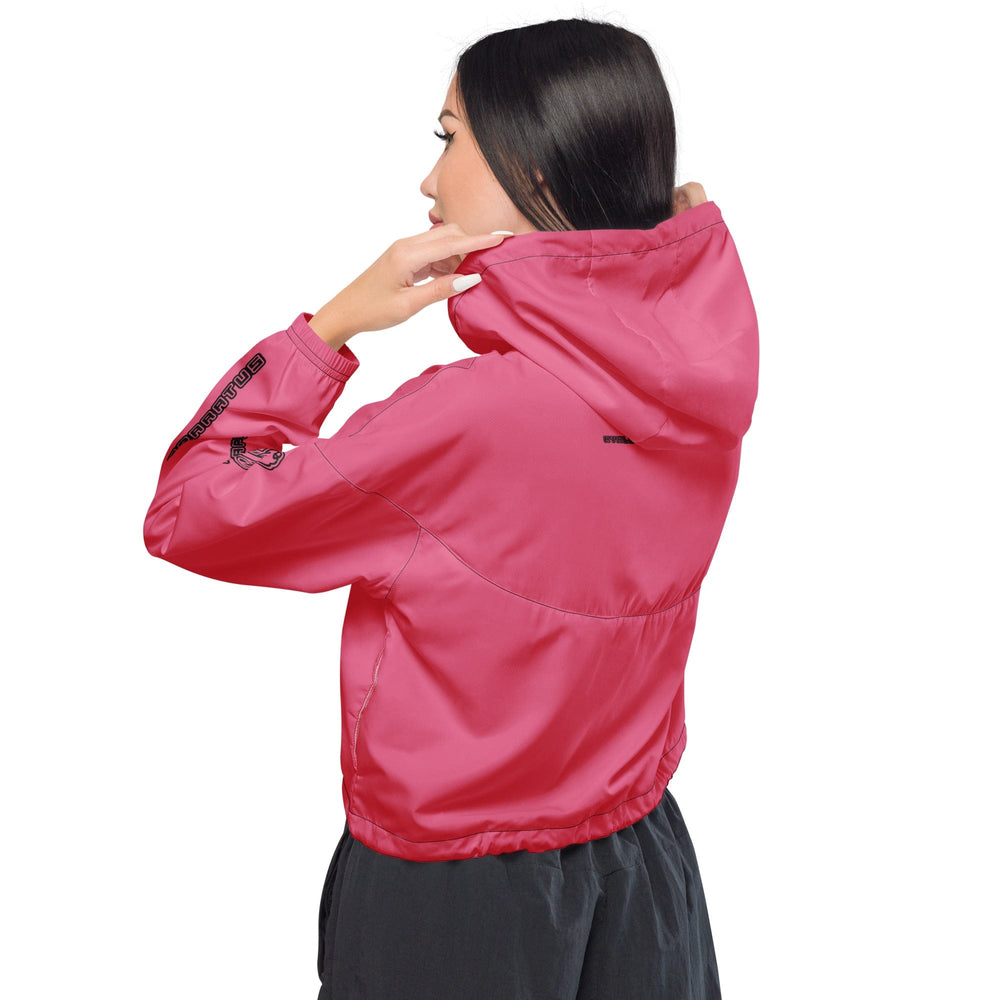 
                      
                        Athletic Apparatus Dark Pink PBL Women’s cropped windbreaker
                      
                    