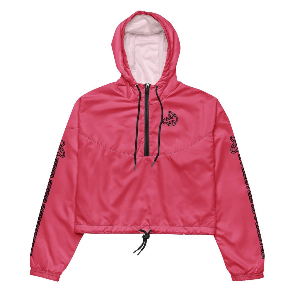 
                      
                        Athletic Apparatus Dark Pink PBL Women’s cropped windbreaker
                      
                    