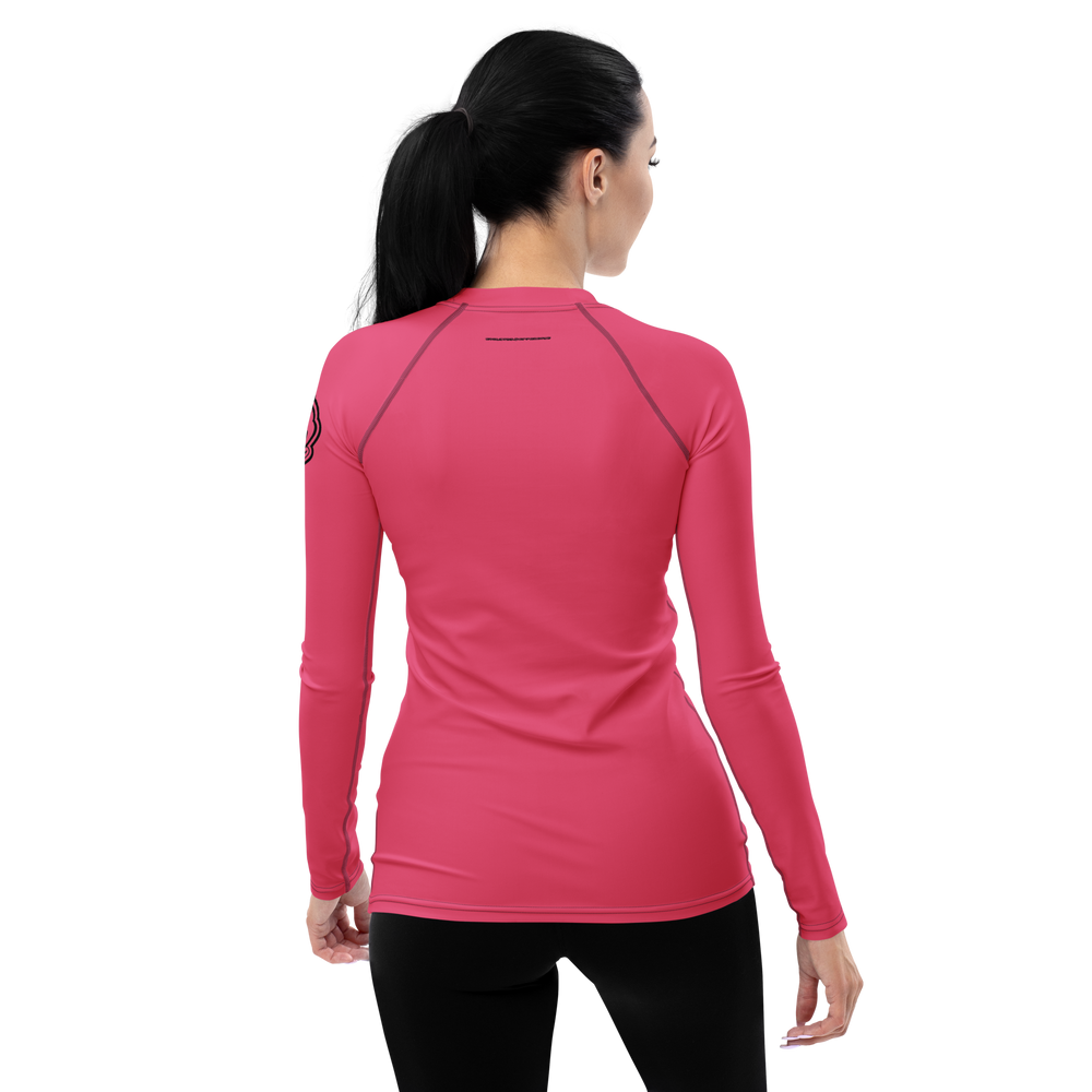 
                      
                        Athletic Apparatus Dark Pink BDPL Women's Rash Guard
                      
                    