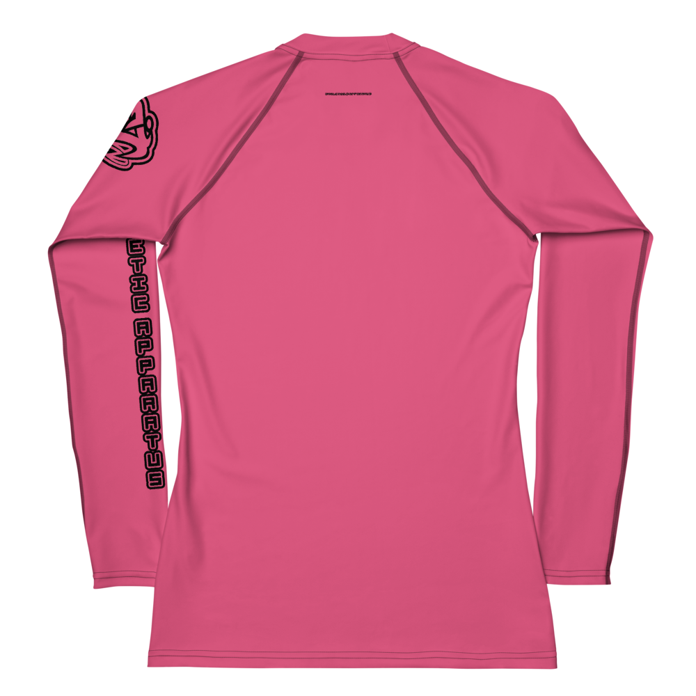 
                      
                        Athletic Apparatus Dark Pink BDPL Women's Rash Guard
                      
                    