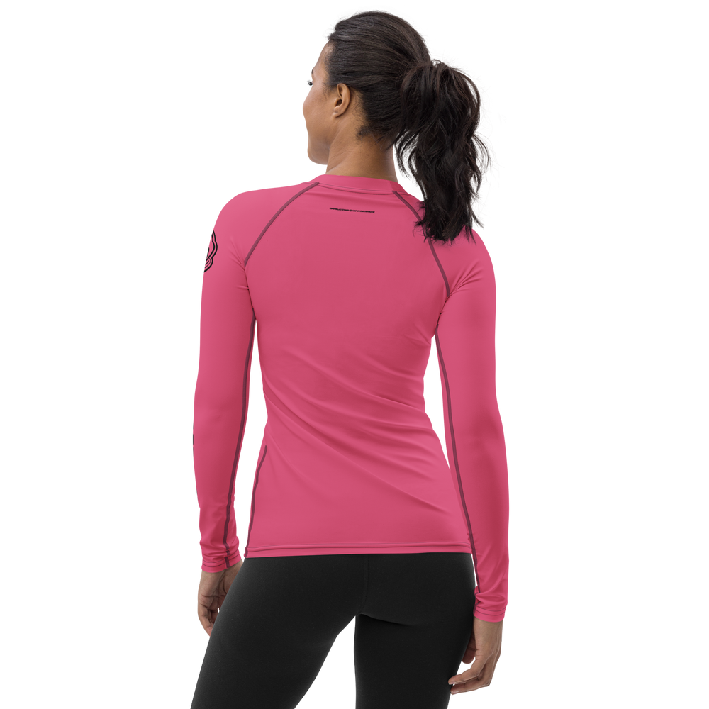 
                      
                        Athletic Apparatus Dark Pink BDPL Women's Rash Guard
                      
                    