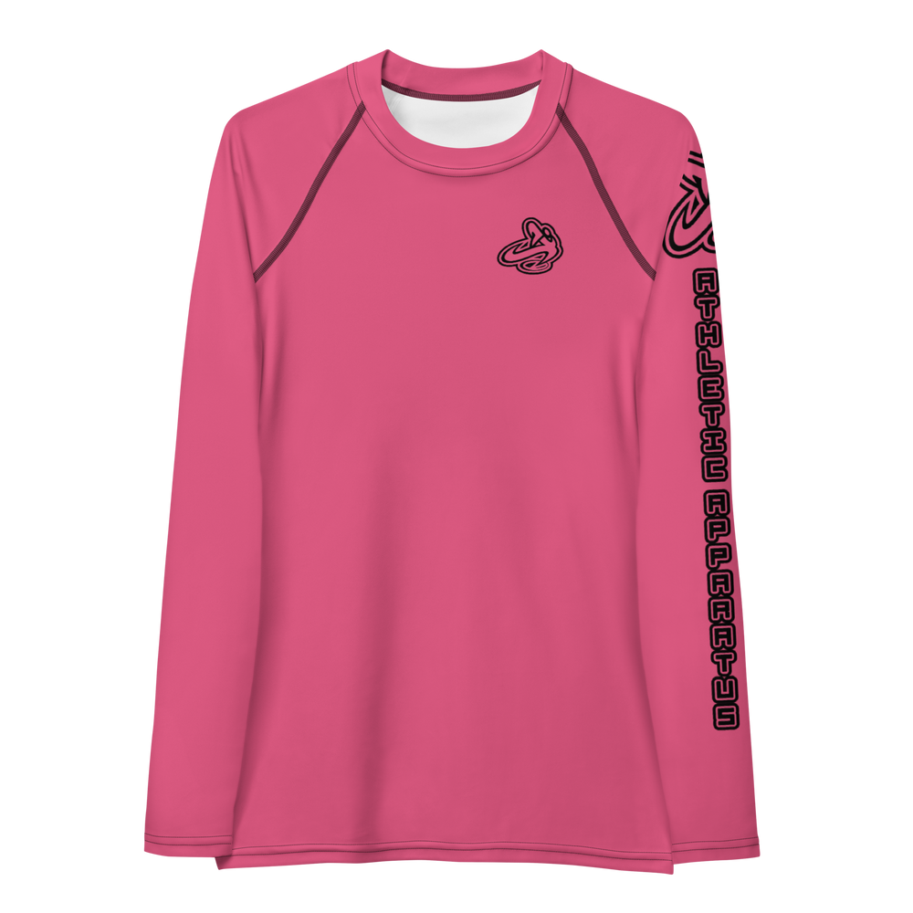 
                      
                        Athletic Apparatus Dark Pink BDPL Women's Rash Guard
                      
                    