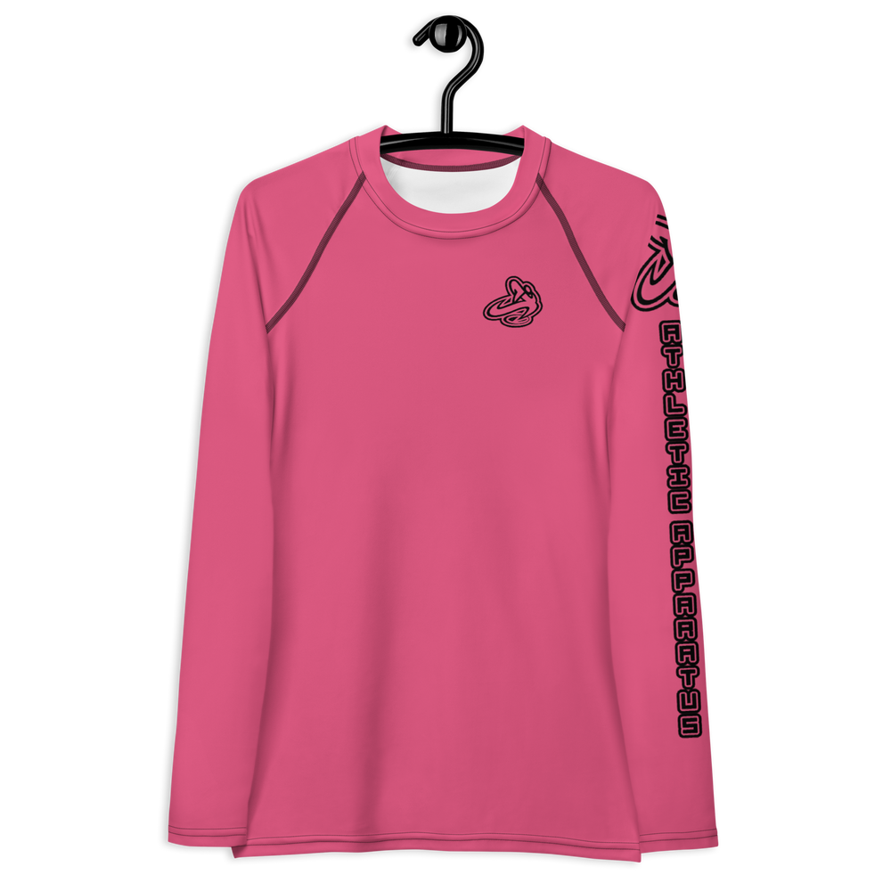 
                      
                        Athletic Apparatus Dark Pink BDPL Women's Rash Guard
                      
                    