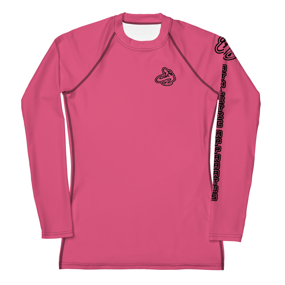 
                      
                        Athletic Apparatus Dark Pink BDPL Women's Rash Guard
                      
                    