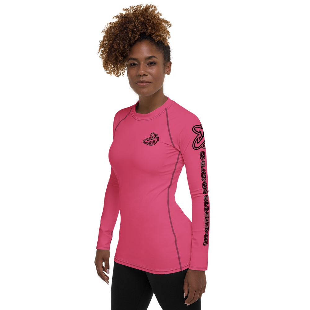 
                      
                        Athletic Apparatus Dark Pink BDPL Women's Rash Guard
                      
                    