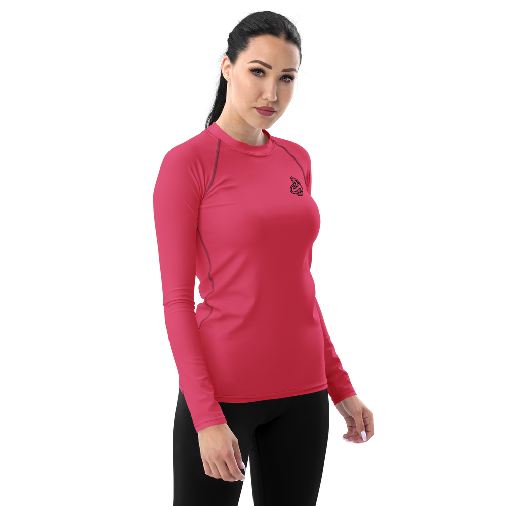 
                      
                        Athletic Apparatus Dark Pink BDPL Women's Rash Guard
                      
                    