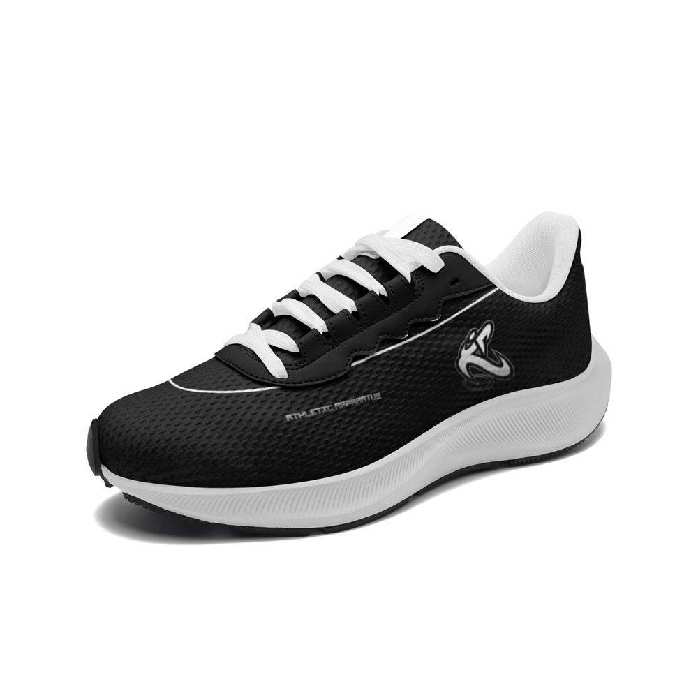 
                      
                        A.A. Unisex Black Mesh Tech Performance Running Shoes
                      
                    