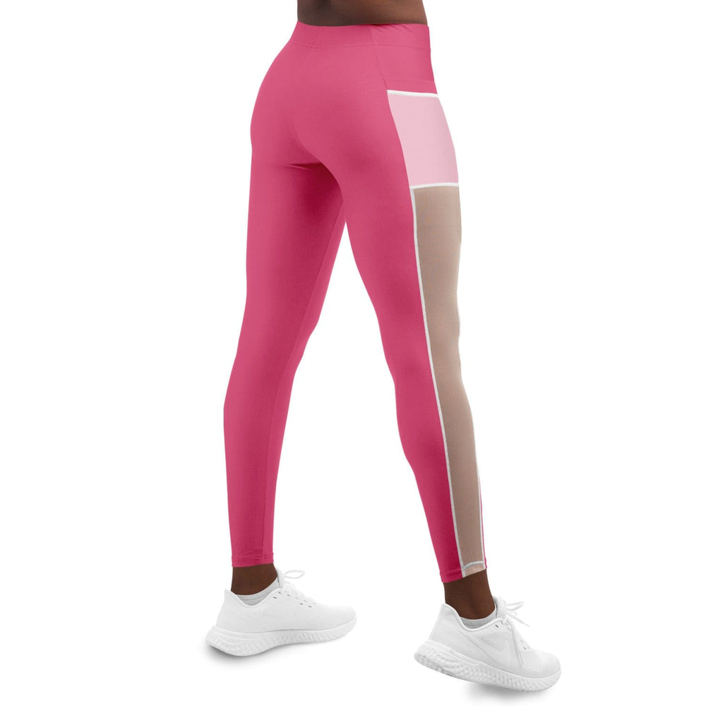 
                      
                        Athletic Apparatus Dark Pink PL V1 Mesh Pocket Legging
                      
                    