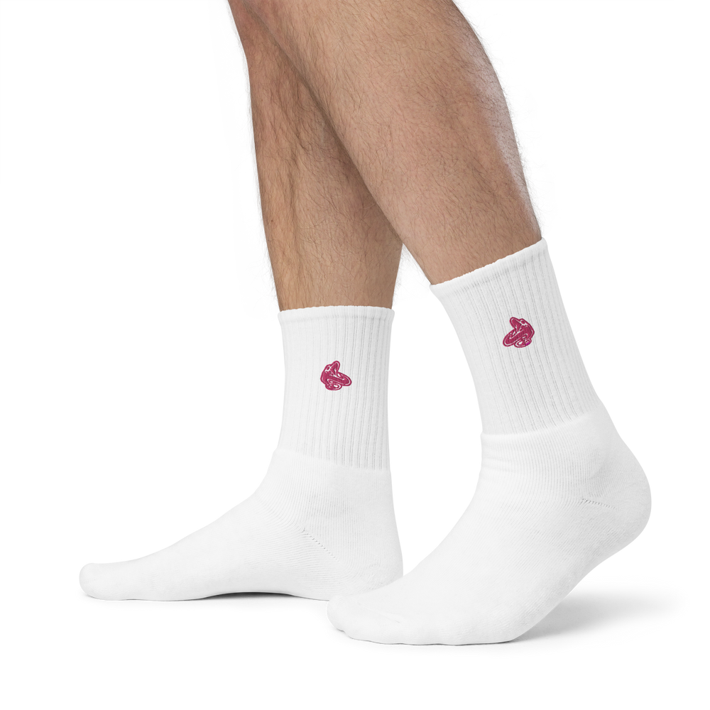 
                      
                        Athletic Apparatus dpbl Embroidered socks
                      
                    