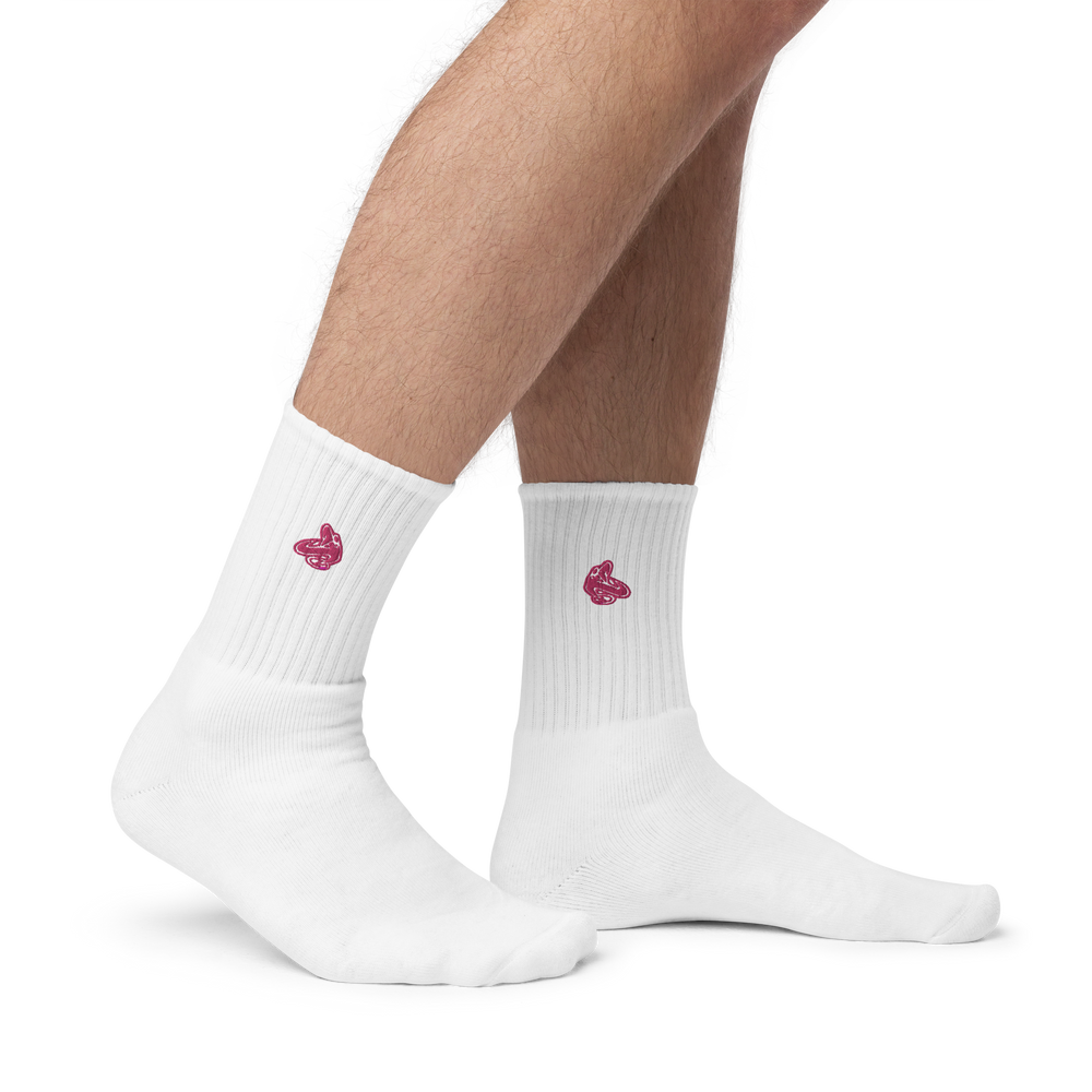 
                      
                        Athletic Apparatus dpbl Embroidered socks
                      
                    