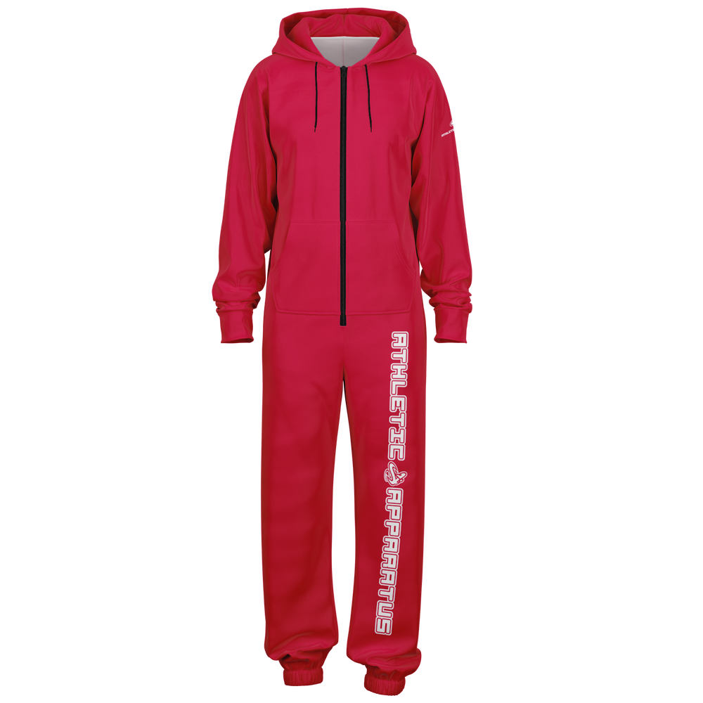 
                      
                        Athletic Apparatus Red Jumpsuit
                      
                    