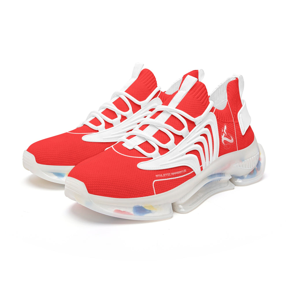 Athletic Apparatus Red Unisex Air Heel React Sneakers