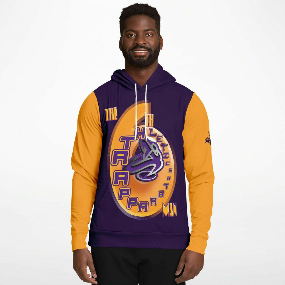 
                      
                        A.A. The 6Th Man Purple Yellow Athletic Hoodie
                      
                    