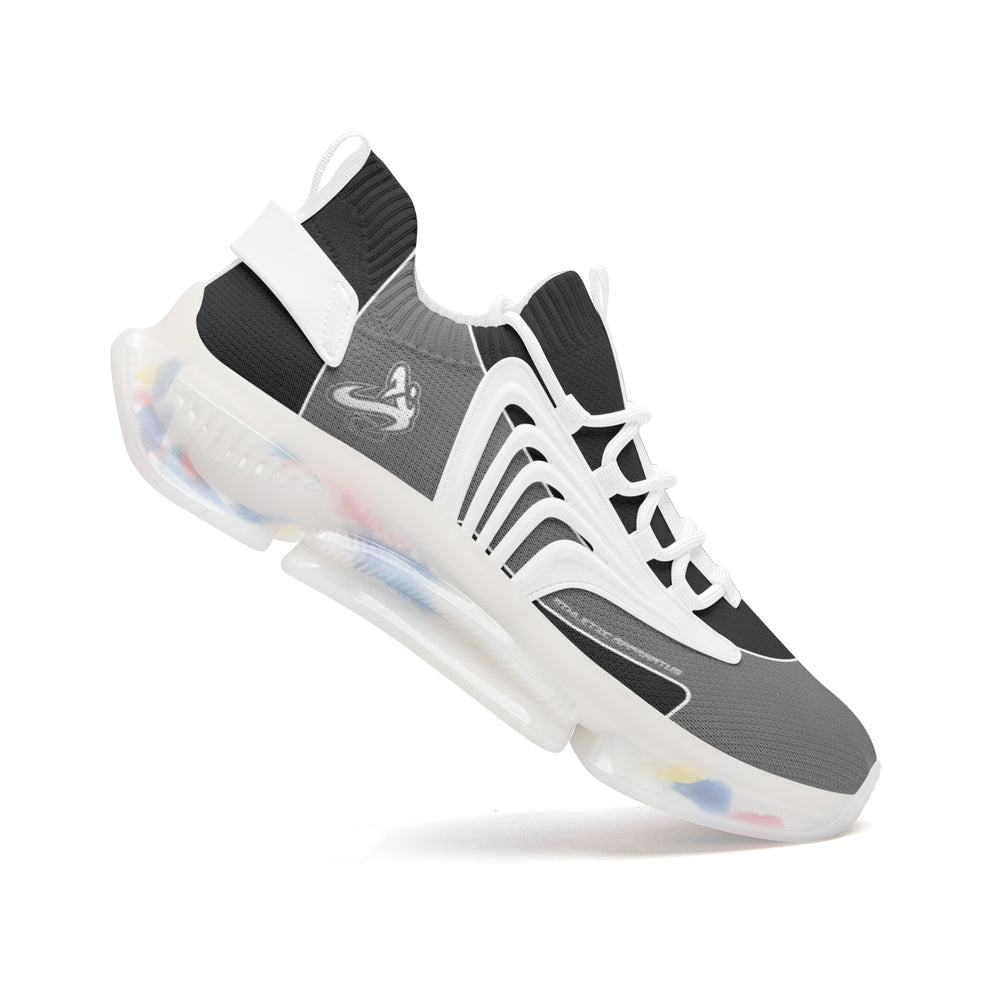 Athletic Apparatus Grey Black Unisex Air Heel React Sneakers