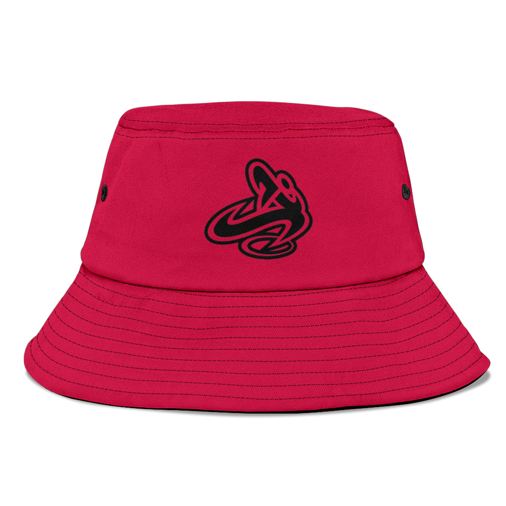 A.A. Red Black Bucket Hat