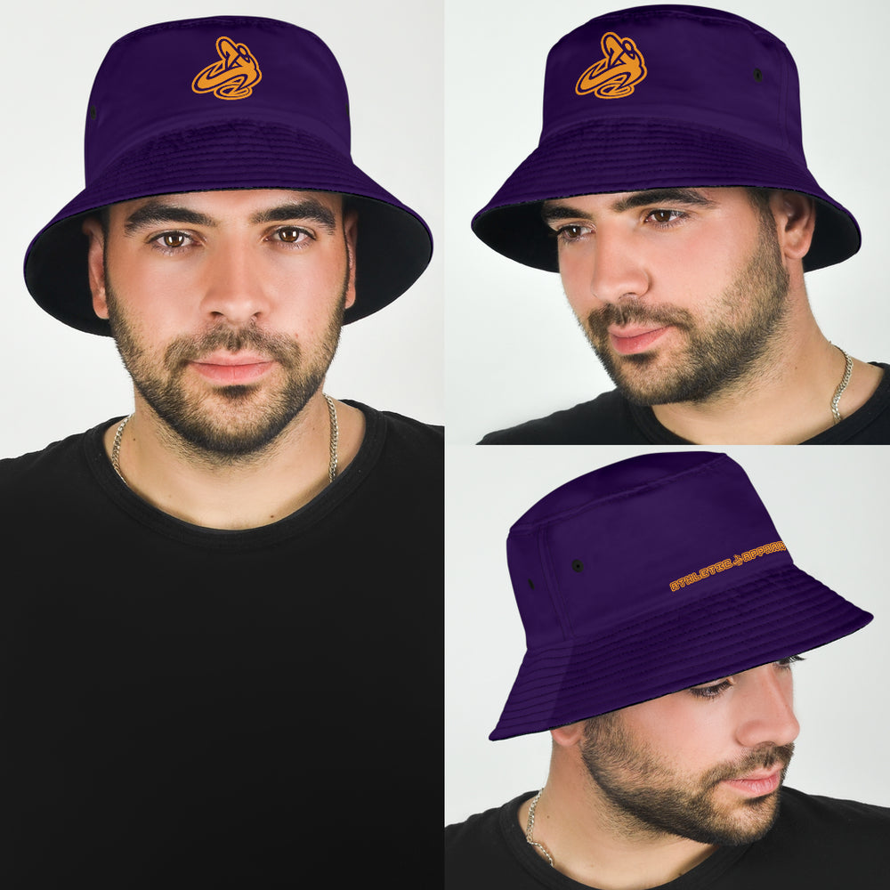 
                      
                        A.A. Purple Yellow Bucket Hat
                      
                    