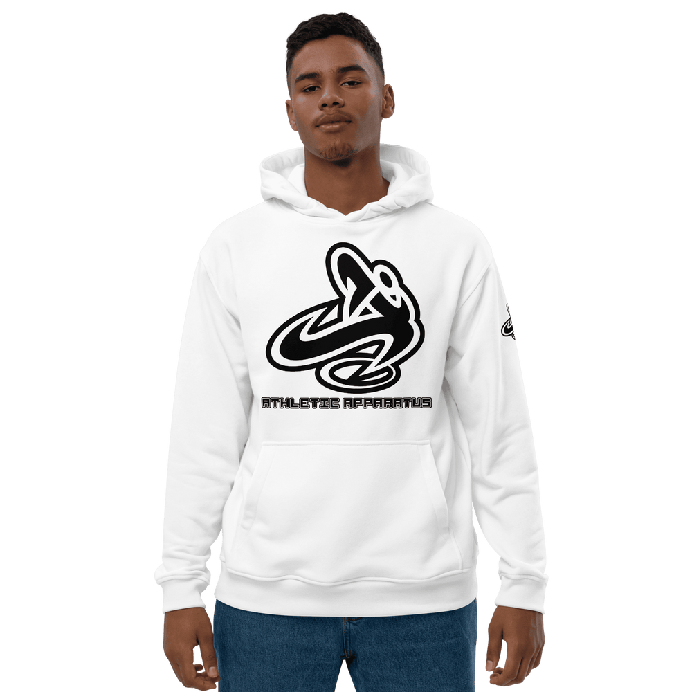 Athletic Apparatus White Premium eco hoodie