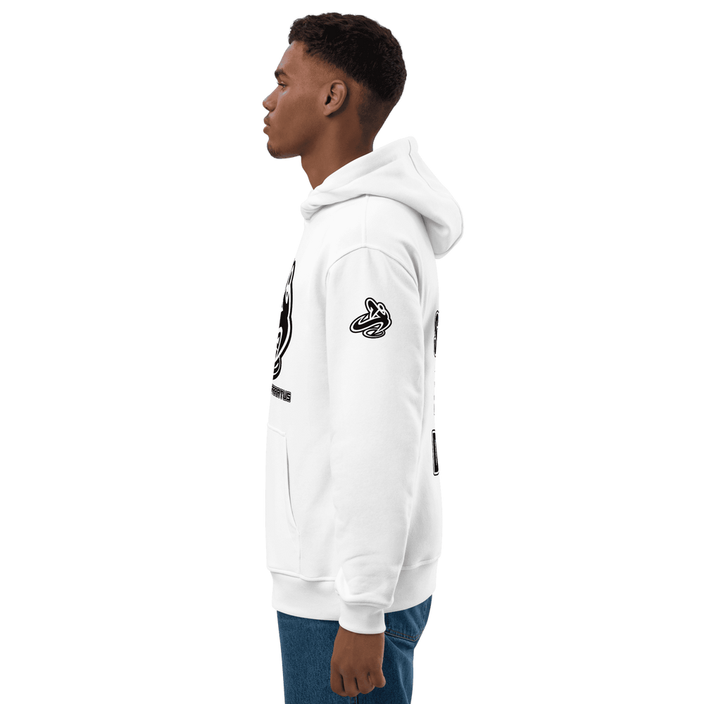 
                      
                        Athletic Apparatus White Premium eco hoodie
                      
                    