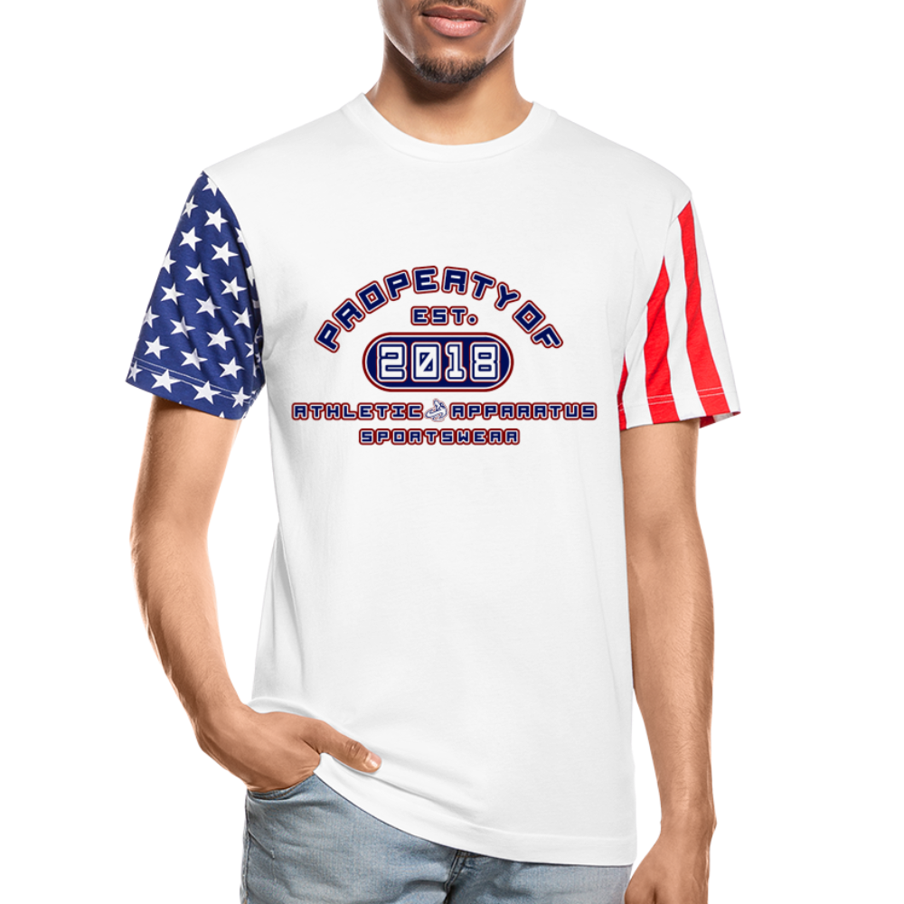 
                      
                        A.A. property of RWB  Stars & Stripes T-Shirt - white
                      
                    