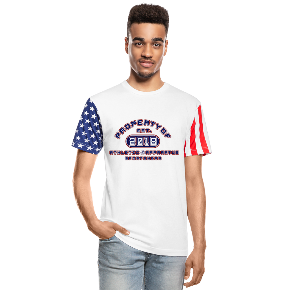 
                      
                        A.A. property of RWB  Stars & Stripes T-Shirt - white
                      
                    