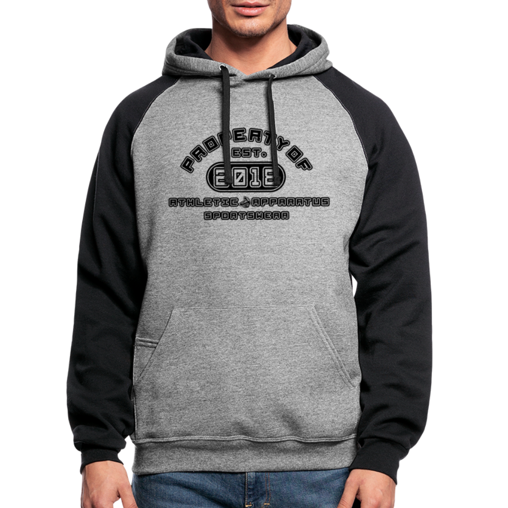 
                  
                    A.A. property of BL Color block Hoodie - heather gray/black
                  
                