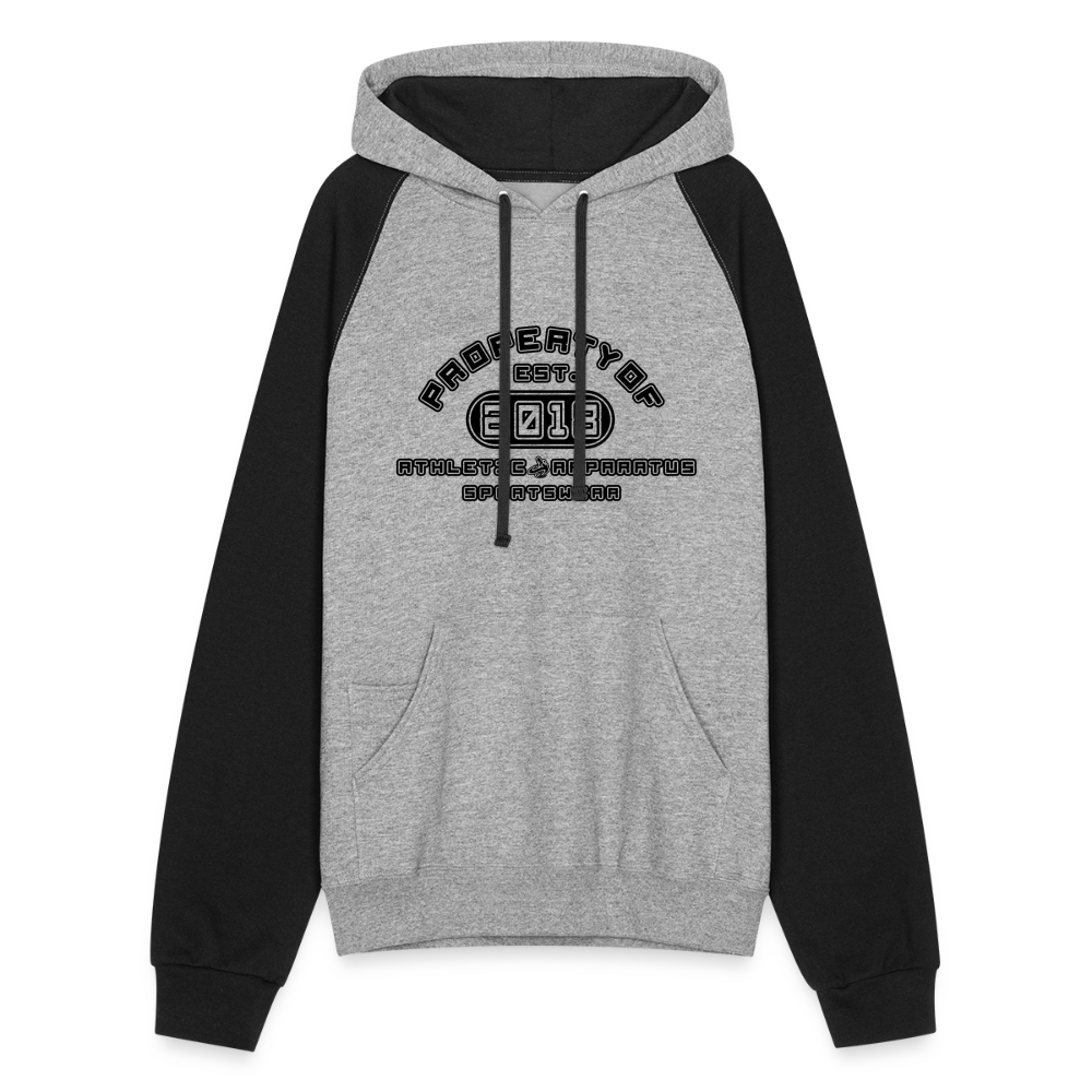 
                      
                        A.A. property of BL Color block Hoodie - heather gray/black
                      
                    