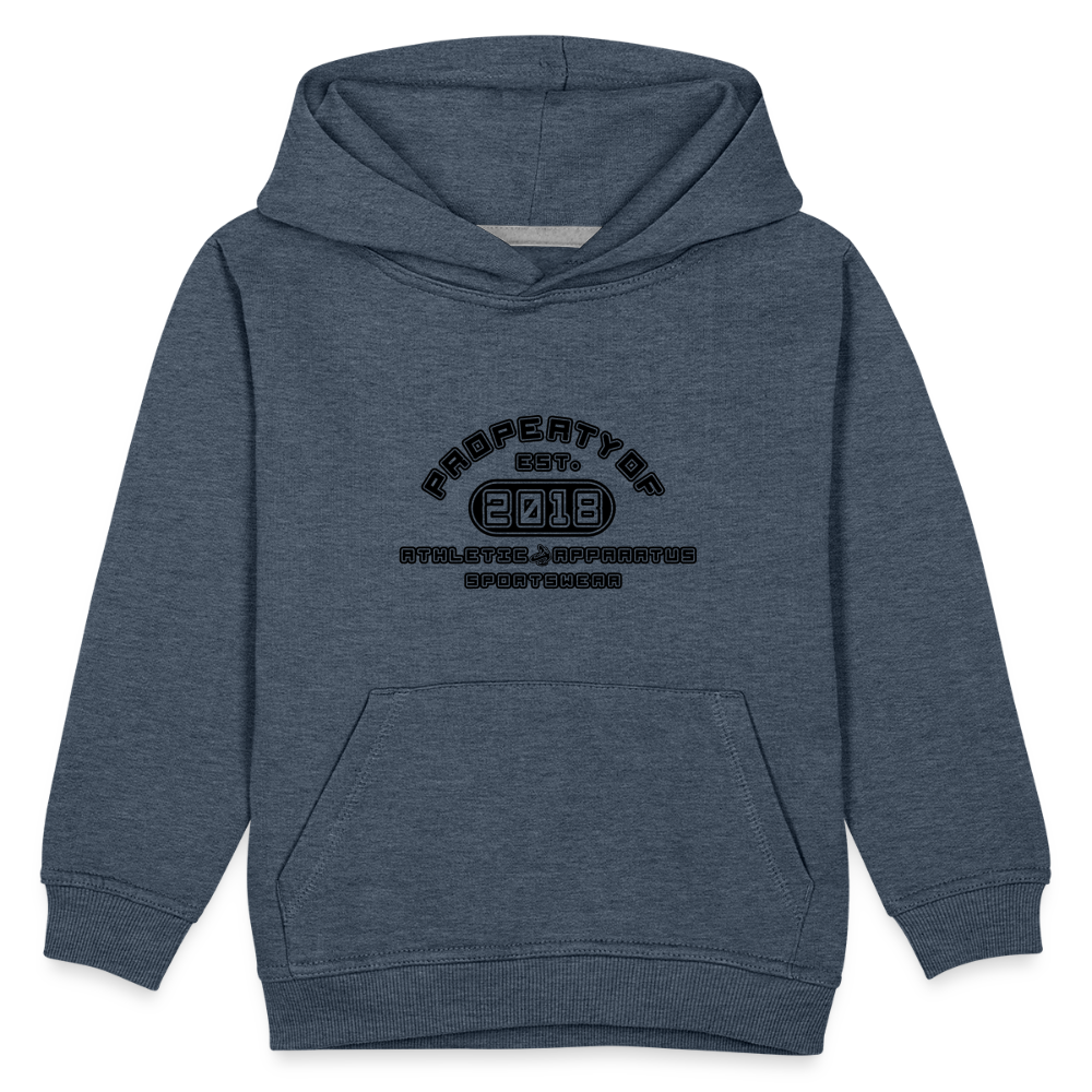 
                      
                        A.A. property of BL Kids‘ Premium Hoodie - heather denim
                      
                    