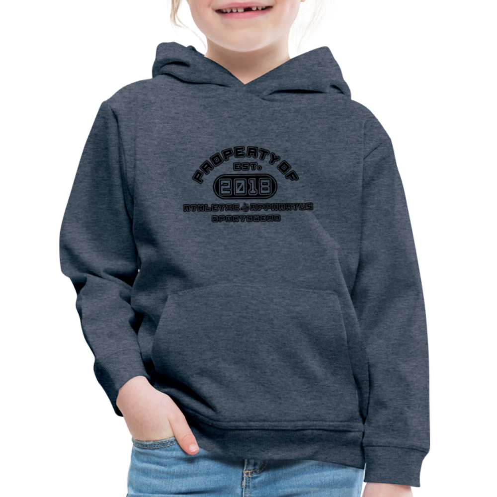 
                      
                        A.A. property of BL Kids‘ Premium Hoodie - heather denim
                      
                    