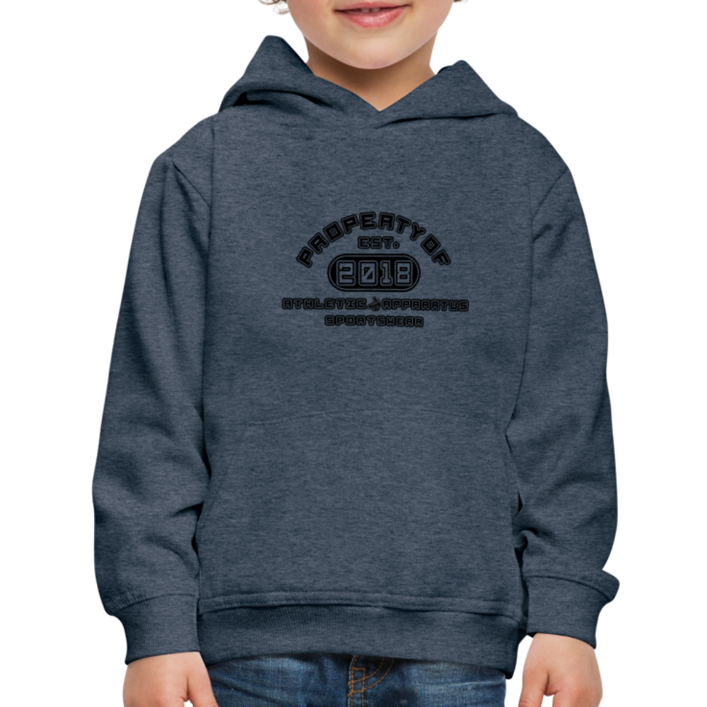 
                      
                        A.A. property of BL Kids‘ Premium Hoodie - heather denim
                      
                    