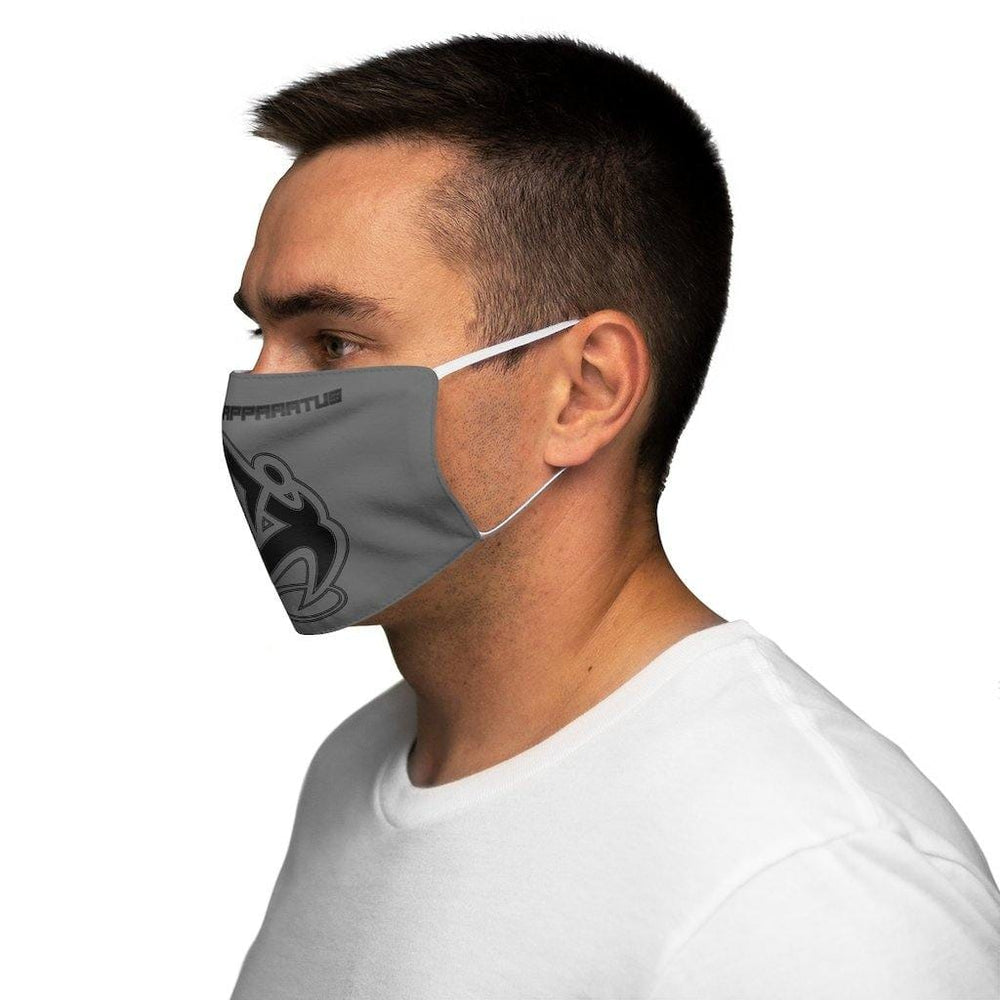 
                      
                        Athletic Apparatus Grey Black logo Snug-Fit Polyester Face Mask - Athletic Apparatus
                      
                    