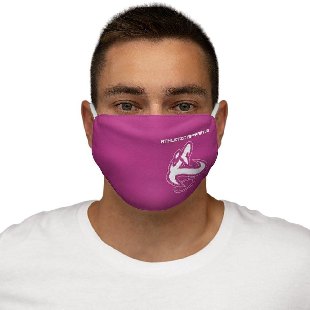 
                      
                        Athletic Apparatus Pink White logo Snug-Fit Polyester Face Mask - Athletic Apparatus
                      
                    