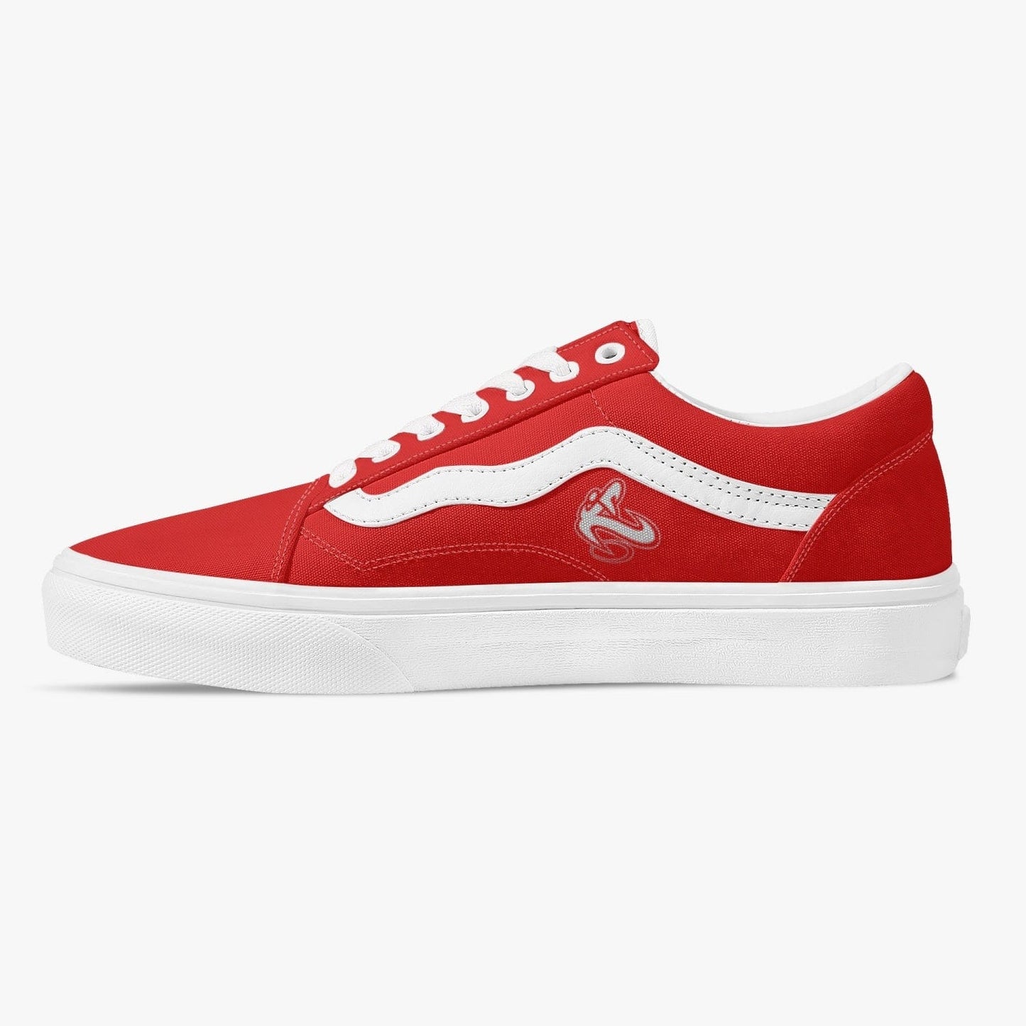 
                  
                    Athletic Apparatus Red Trendy Low-Top Canvas Sneakers - Athletic Apparatus
                  
                