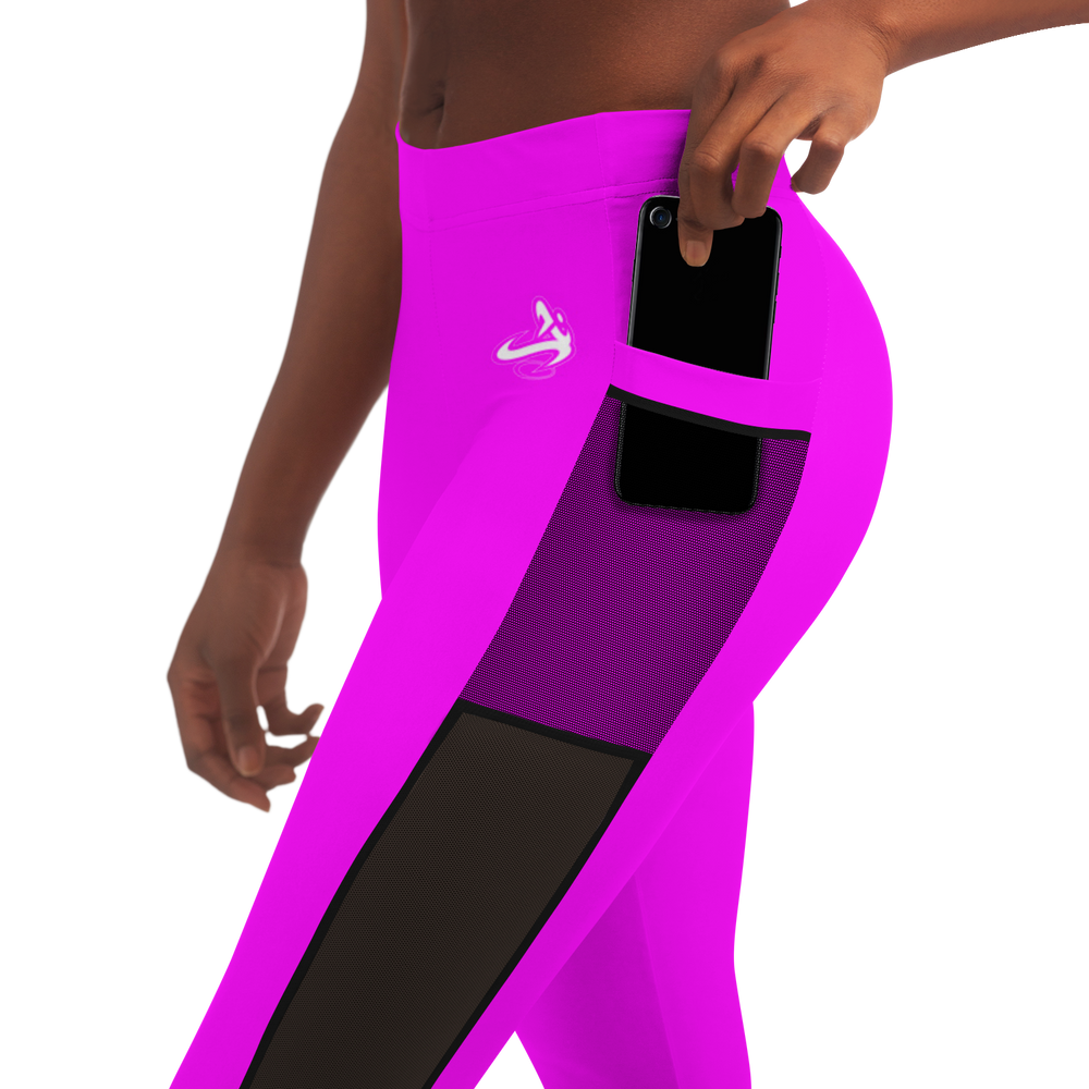 
                      
                        Athletic Apparatus Pink 1 WL V2 Mesh Pocket Legging - Athletic Apparatus
                      
                    