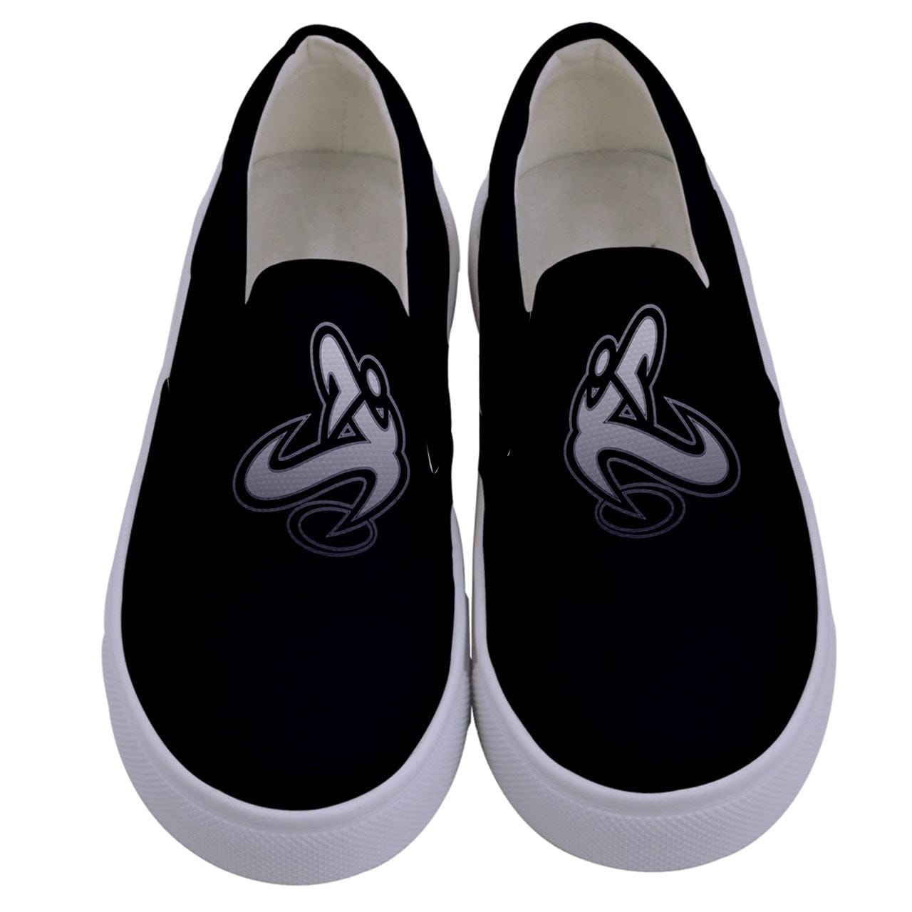 Athletic Apparatus Kids Black WL Canvas Slip Ons - Athletic Apparatus