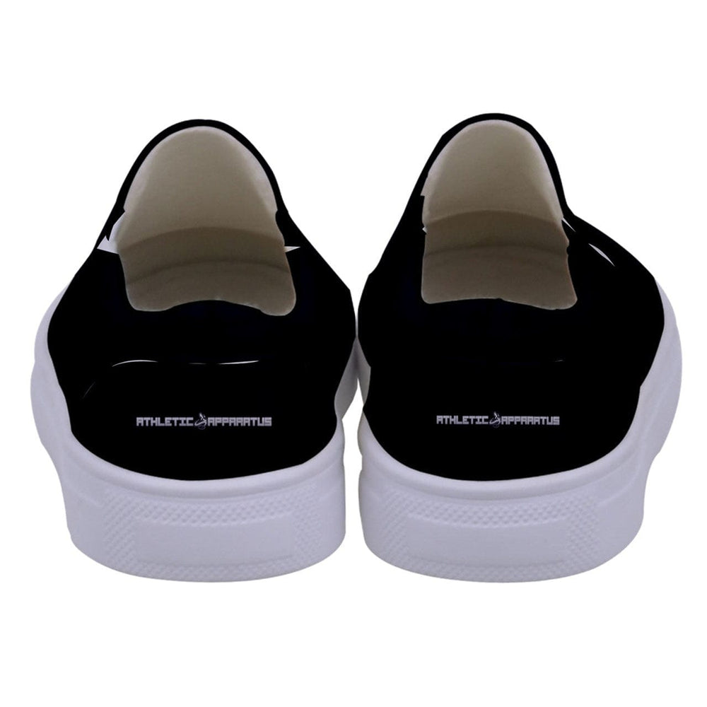 
                      
                        Athletic Apparatus Kids Black WL Canvas Slip Ons - Athletic Apparatus
                      
                    