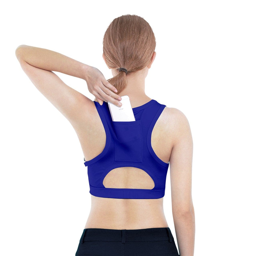 
                      
                        Athletic Apparatus  Navy rwb Sports Bra With Pocket
                      
                    