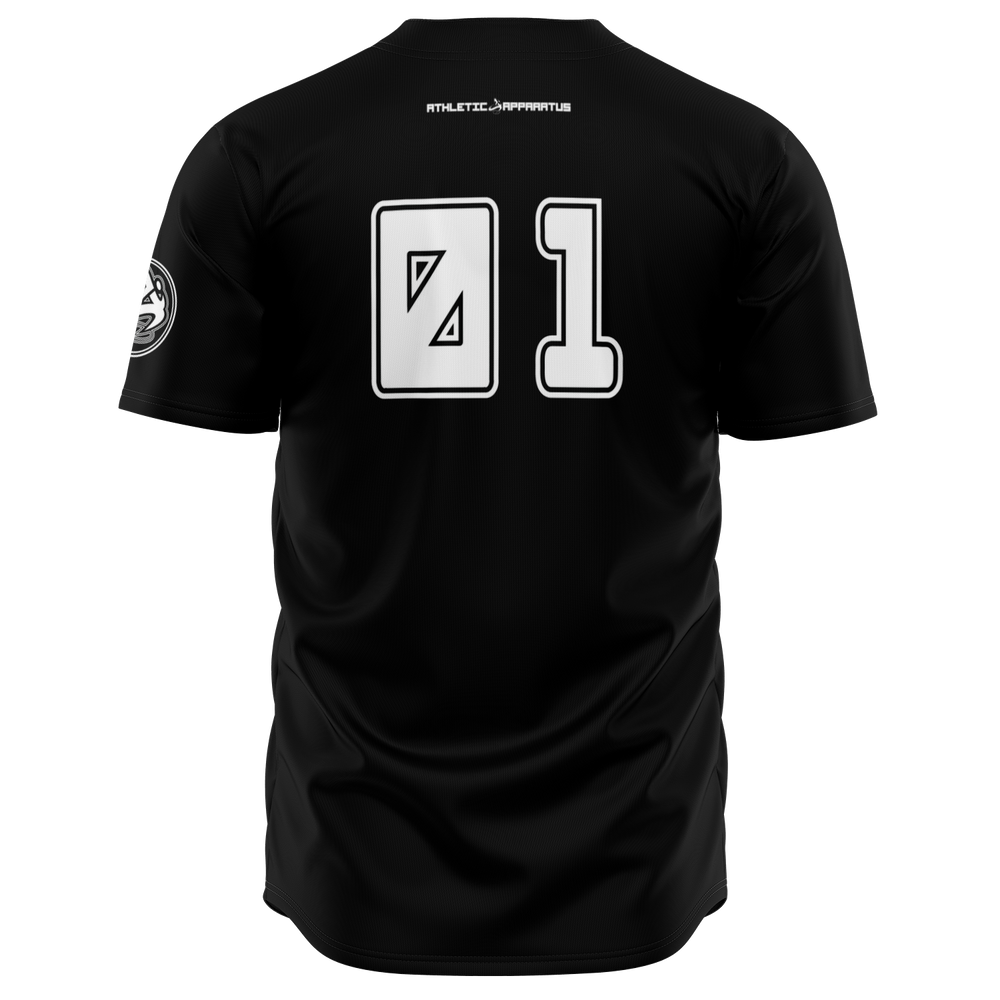 
                      
                        ATHLETIC APPARATUS WHITE LOGO BLACK V1 BASEBALL JERSEY - Athletic Apparatus
                      
                    