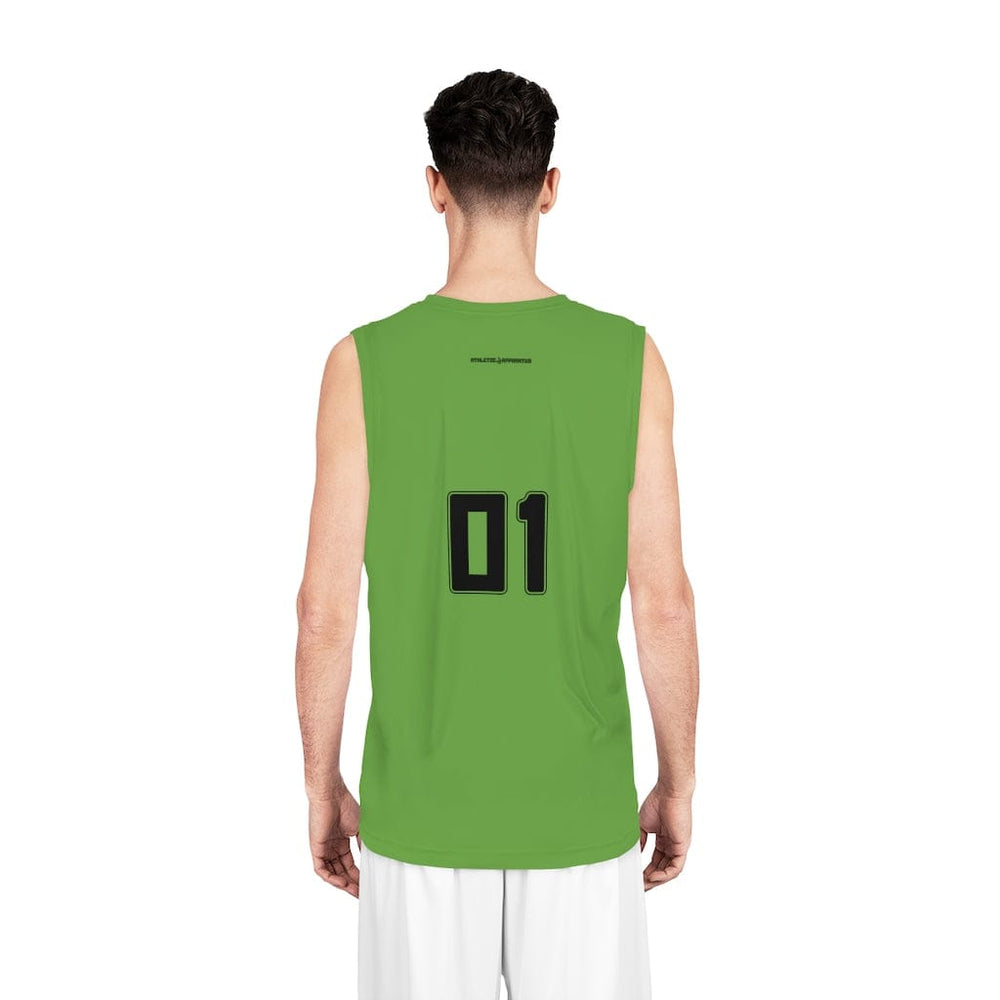 Athletic Apparatus Green BL Basketball Jersey