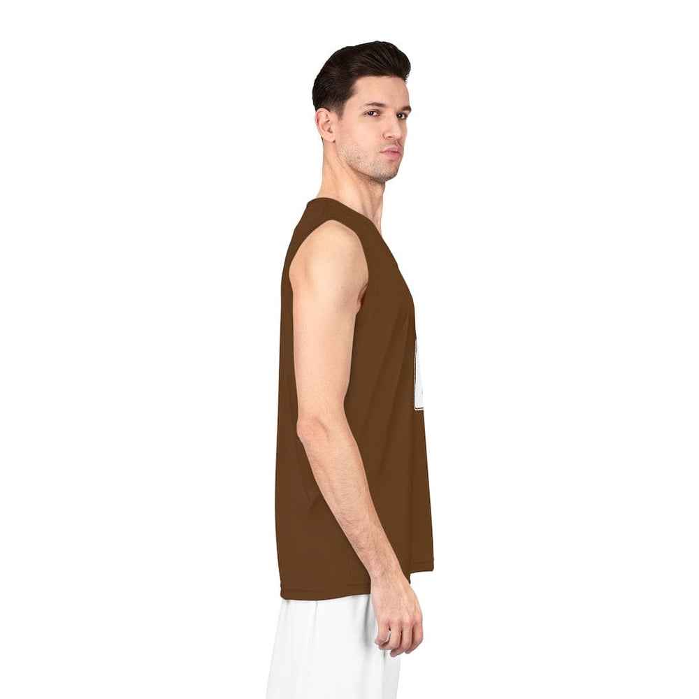 
                      
                        Athletic Apparatus Brown WL Basketball Jersey
                      
                    