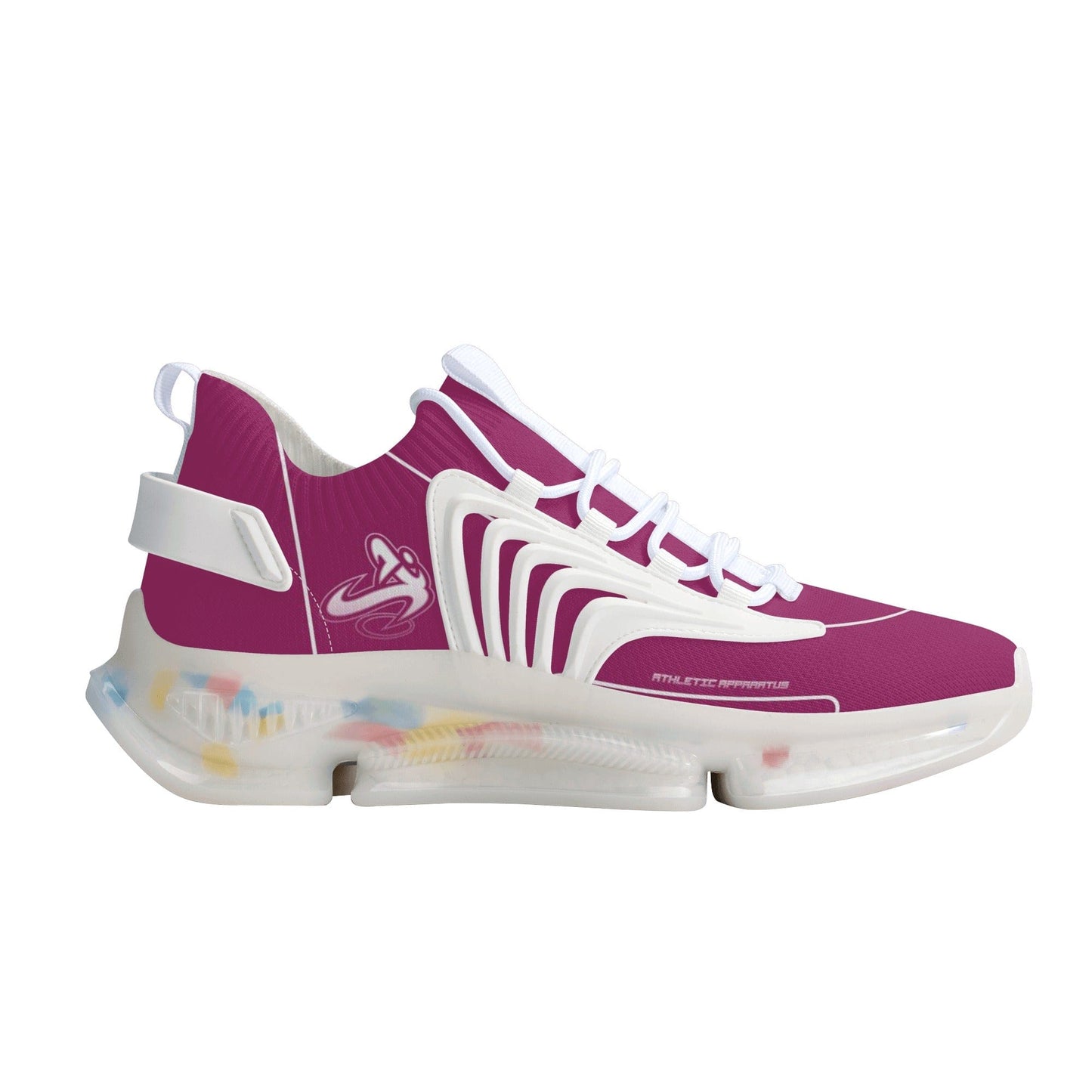 
                  
                    Athletic Apparatus Pink Women's Air Heel React Running Shoes
                  
                