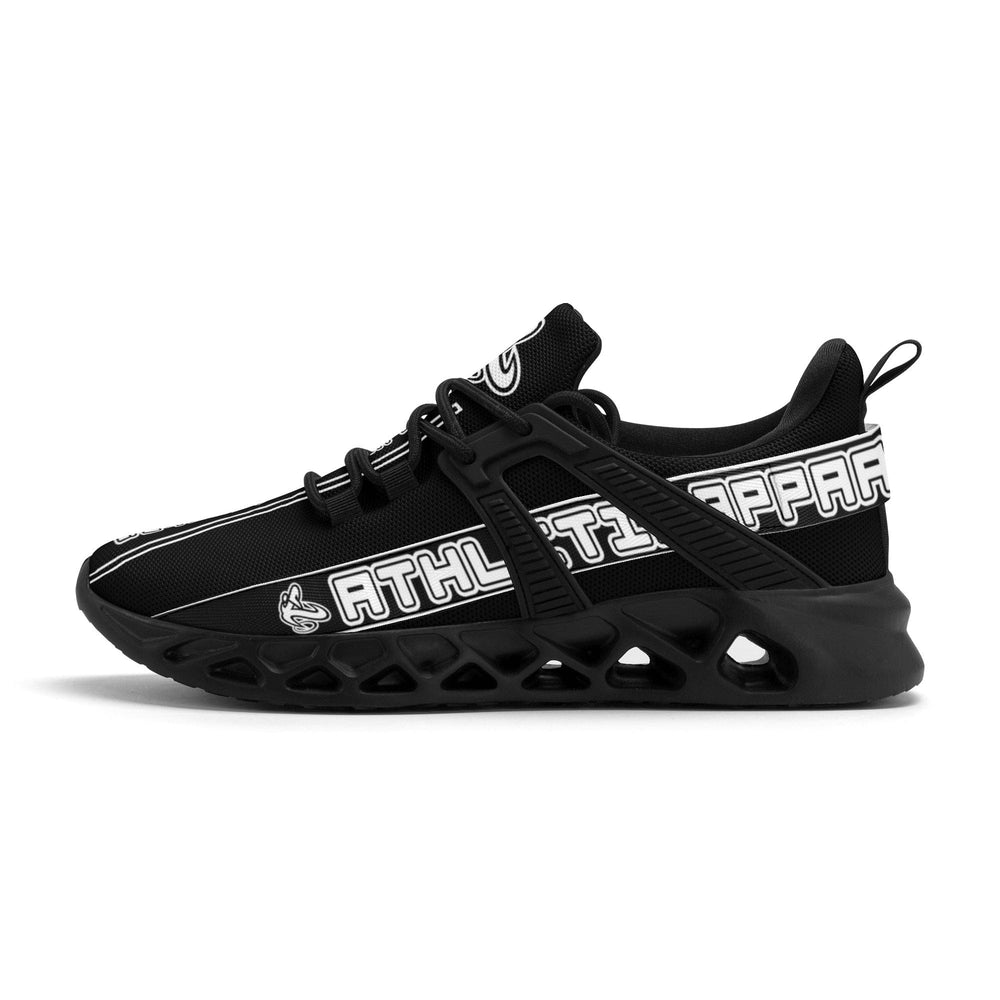 
                      
                        Athletic Apparatus Black Mens New Elastic Sport Sneakers
                      
                    